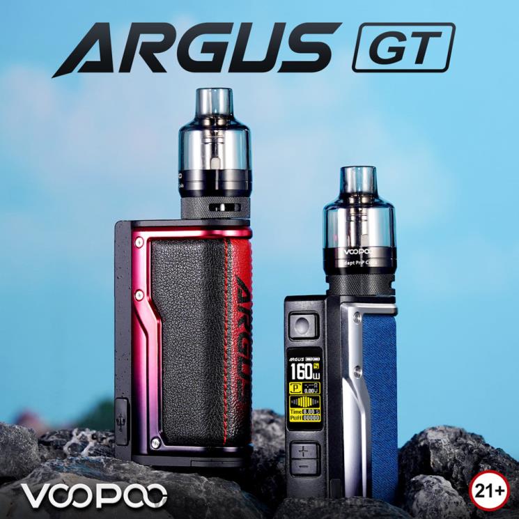 VOOPOO ARGUS GT Box-Mod-Kit Schwarz Blau 2NNNZ13 | VOOPOO Deutschland