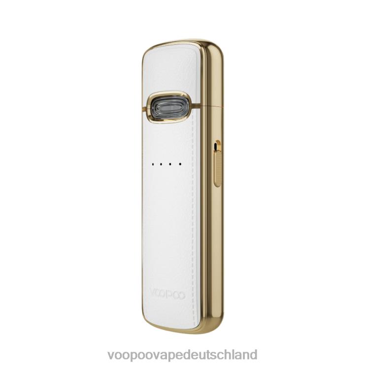 VOOPOO VMATE E Pod-Kit weiß eingelegtes Gold 2NNNZ436 | VOOPOO Vape Pod