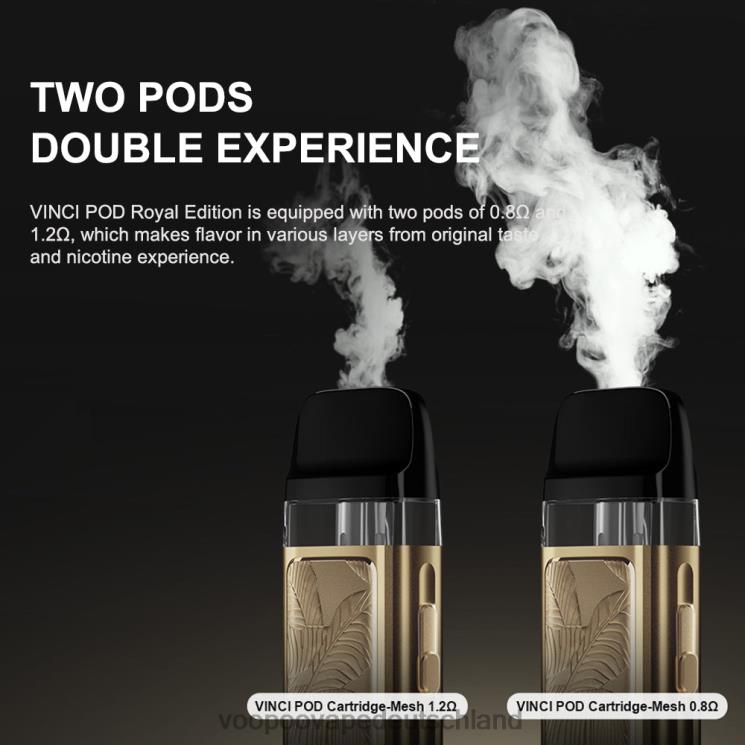 VOOPOO VINCI POD königliche Ausgabe Gold Blatt 2NNNZ343 | VOOPOO Deutschland