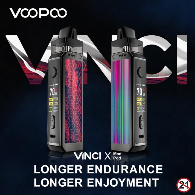 VOOPOO VINCI X Mod-Pod-Kit Kohlefaser 2NNNZ346 | VOOPOO Vape Pod