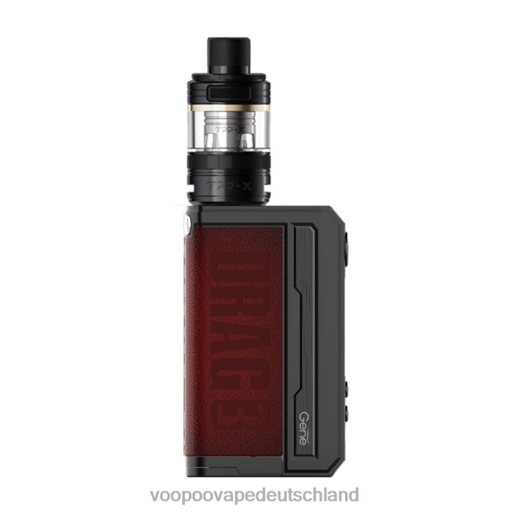 VOOPOO DRAG 3 TPP X Box-Mod-Kit Schwarz Rot 2NNNZ271 | VOOPOO Vape Deutschland