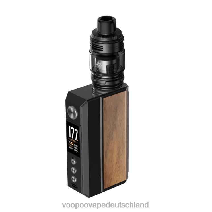 VOOPOO DRAG 4 Bausatz Schwarz+Walnuss 2NNNZ162 | VOOPOO Vape Berlin