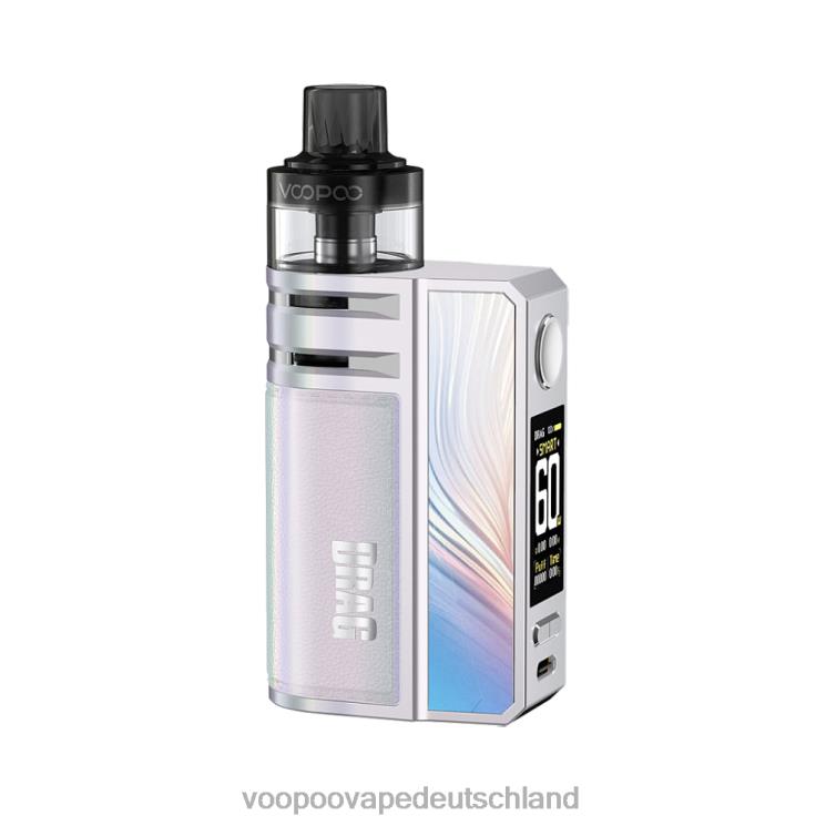VOOPOO DRAG E60 Pod-Kit Regenbogensilber 2NNNZ186 | VOOPOO Vape Pod