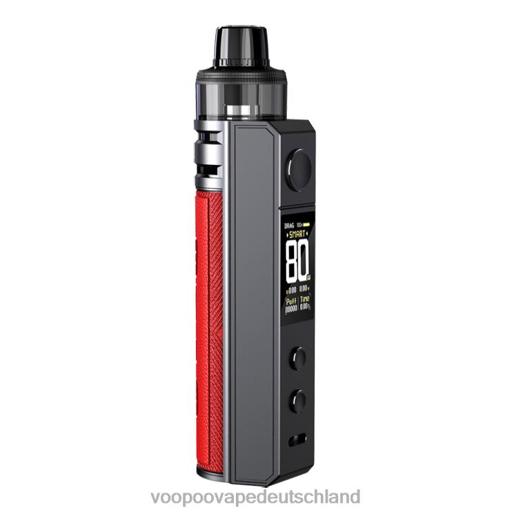 VOOPOO DRAG H80S Pod-Kit Rot 2NNNZ241 | VOOPOO Vape Deutschland