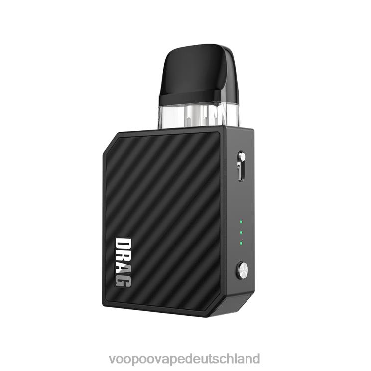 VOOPOO DRAG NANO 2 Pod-Kit Obsidianschwarz 2NNNZ228 | VOOPOO Vape Kit
