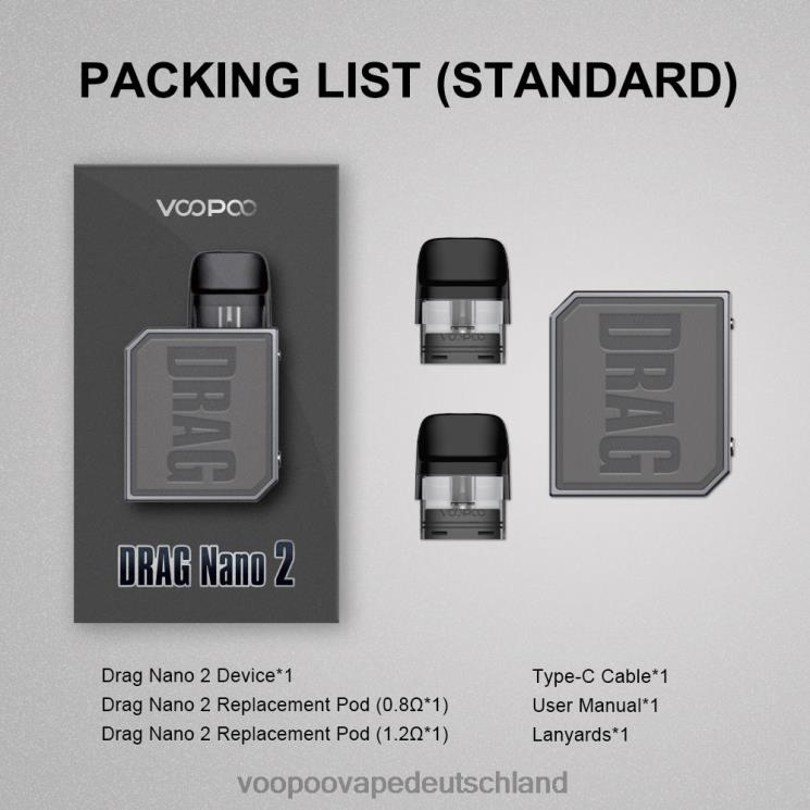 VOOPOO DRAG NANO 2 Pod-Kit Tee grün 2NNNZ152 | VOOPOO Vape Berlin