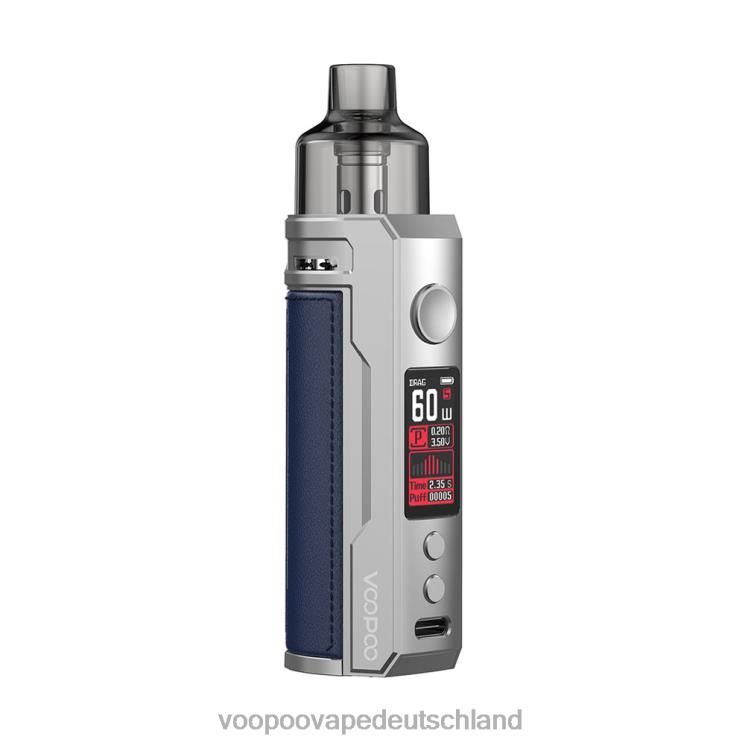 VOOPOO DRAG S Pod-Mod-Kit Silber Blau 2NNNZ203 | VOOPOO Deutschland