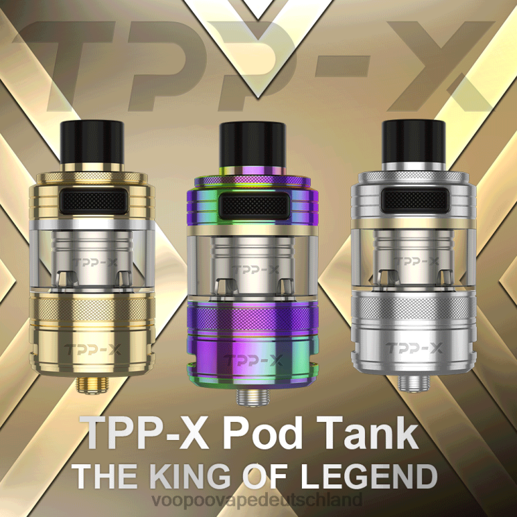 VOOPOO TPP X Pod-Tank Regenbogen 2NNNZ514 | VOOPOO Kaufen Deutschland