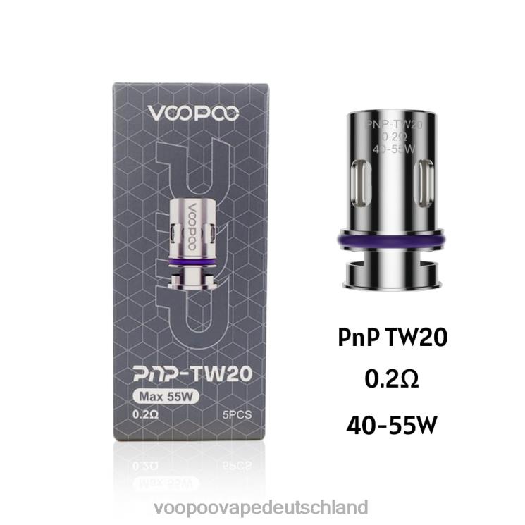 VOOPOO PNP Spulen (5 Stück) pnp-tw20 2NNNZ602 | VOOPOO Vape Berlin