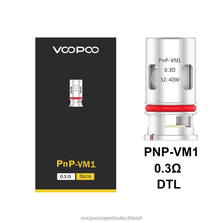 VOOPOO PNP Spulen (5 Stück) pnp-vm1 2NNNZ596 | VOOPOO Vape Pod