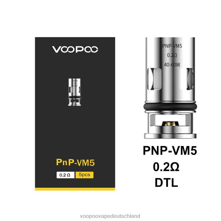 VOOPOO PNP Spulen (5 Stück) pnp-vm5 2NNNZ599 | VOOPOO Vape Price